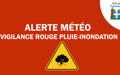 Alerte rouge pluie inondation à partir de 18 h sur les Alpes Maritimes