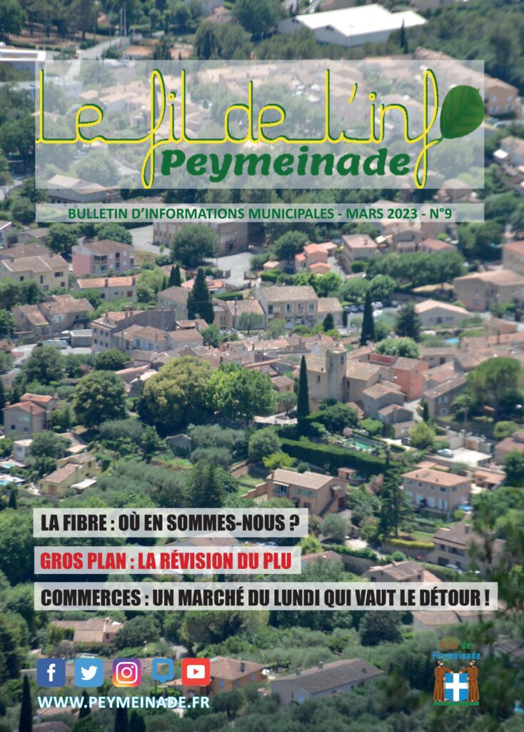 Magazine Le Fil De LInfo Peymeinade Mars 2023 1 734x1024